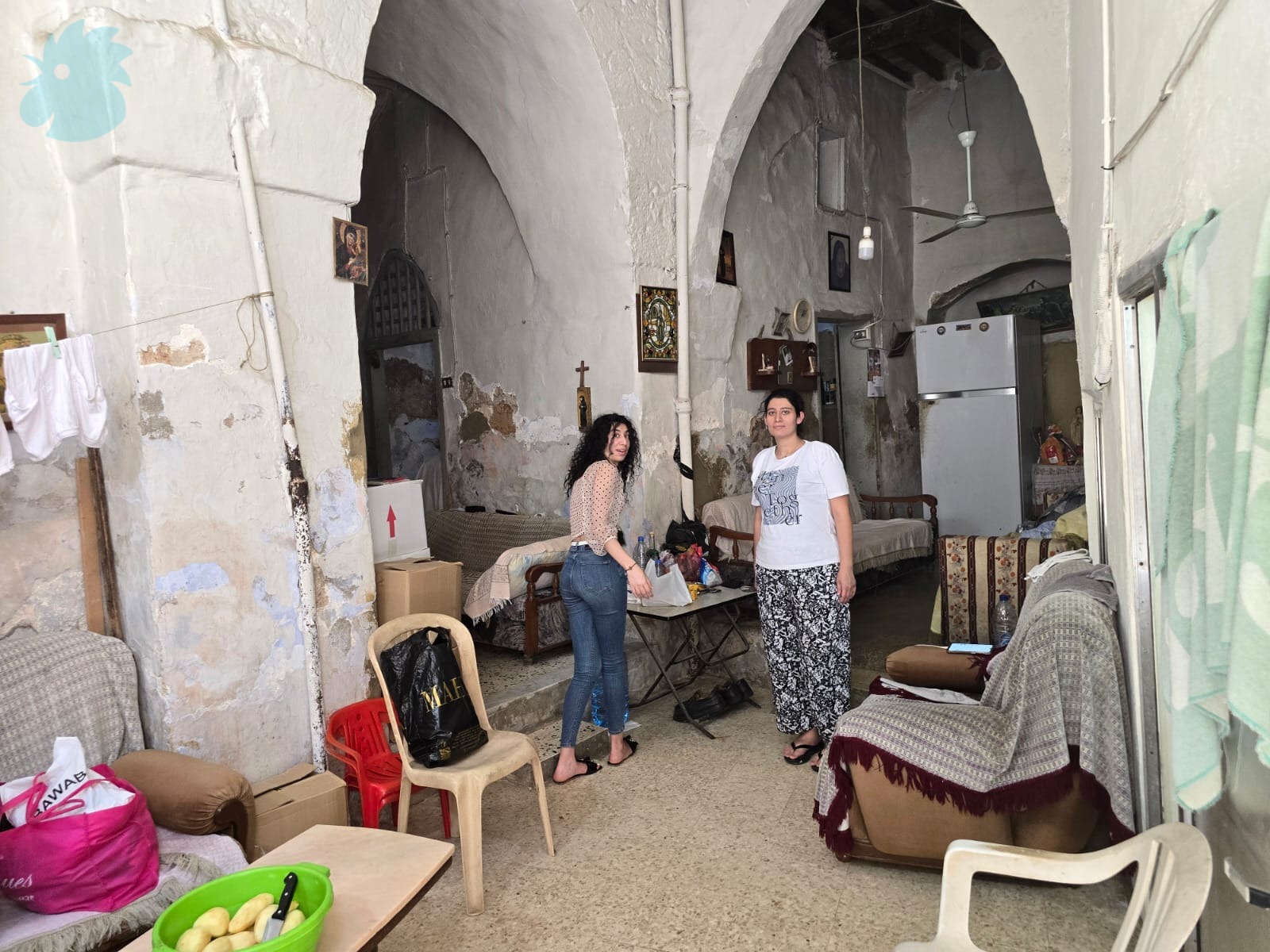 A Christian family remained resilient in Tyre (Ahmad Montash).